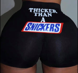 Thicker Than A Snicker Snack Shorts