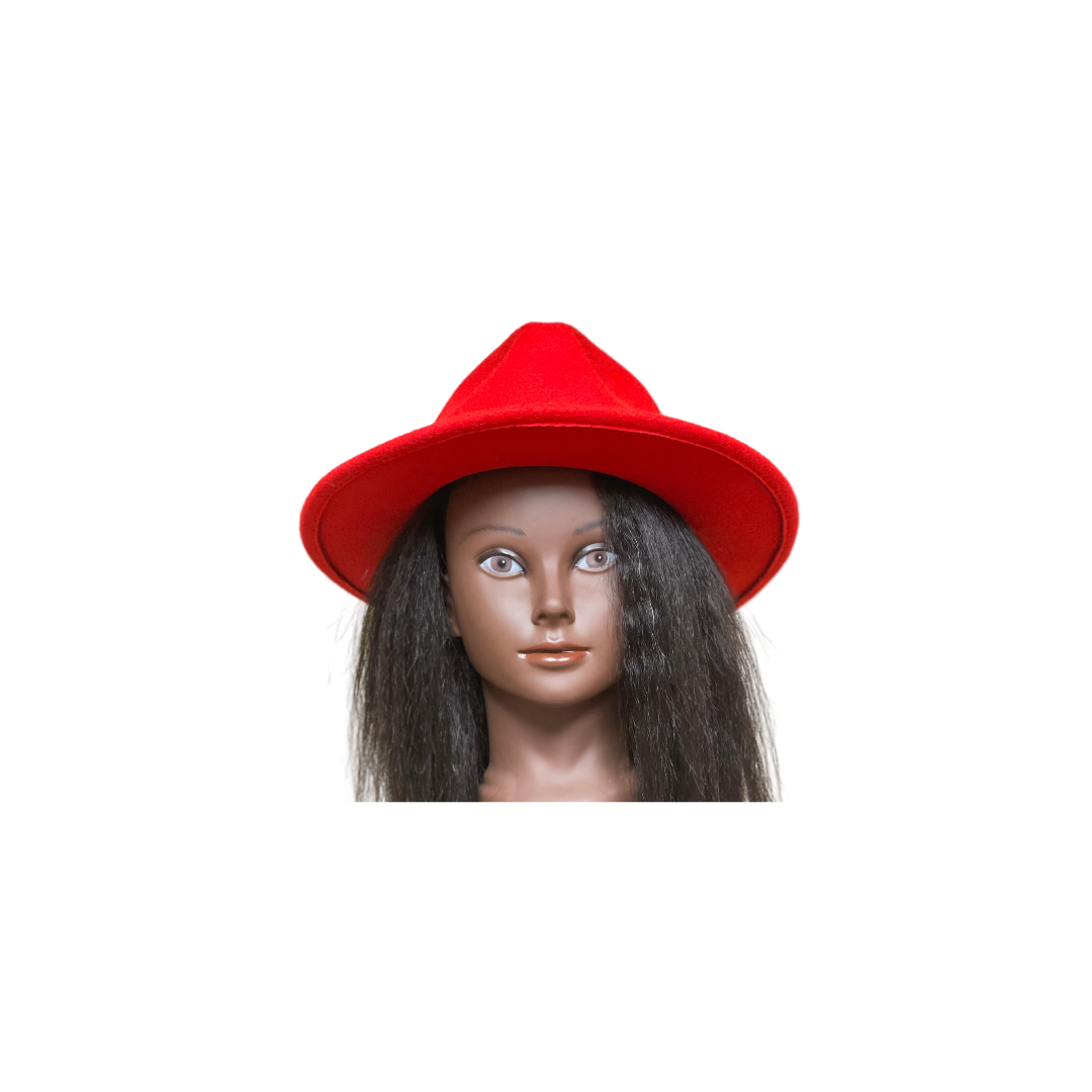 Red Fedora Hat