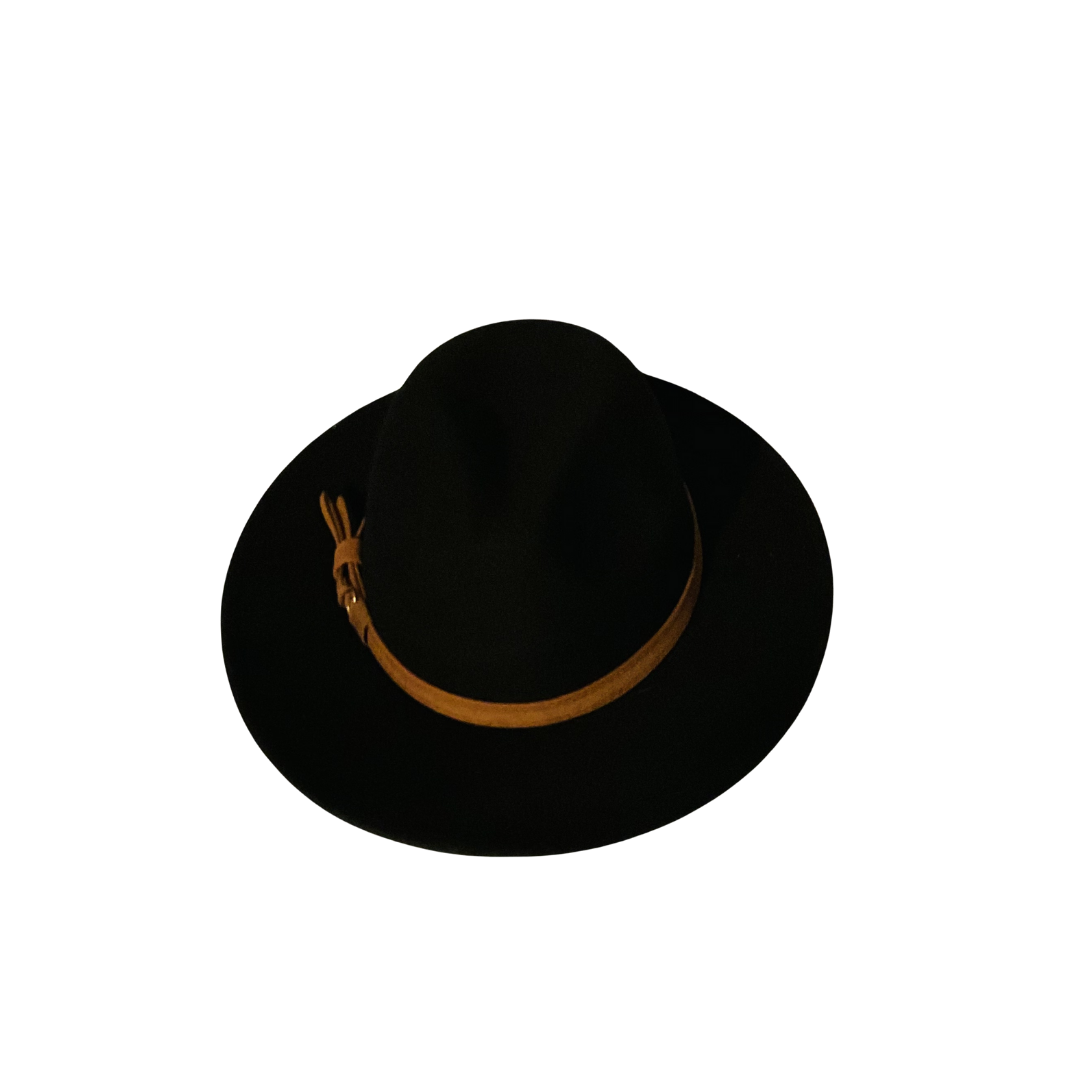 Black Fedora Hat