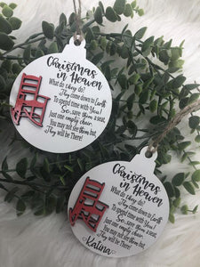 Christmas in Heaven Ornament